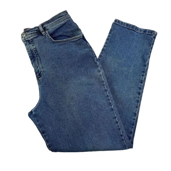 Gloria Vanderbilt Red Label Jeans Size 14 High Rise Denim Stretch - Picture 3 of 11